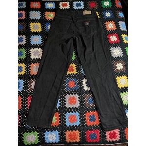 Vintage 90s Tommy Hilfiger Black Freedom Jeans Y2K Baggy 34x34 (32x34)